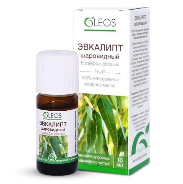 Изображение товара Эфирное масло Эвкалипт шаровидный Oleos 10мл Эфирное масло Эвкалипт шаровидный Oleos 10мл фотография