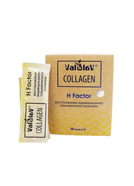 ValulaV Collagen H Factor восстановление индивидуального-специфического коллагена Сашера-мед №20 фотография