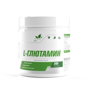 L-глютамин Naturalsupp 200г