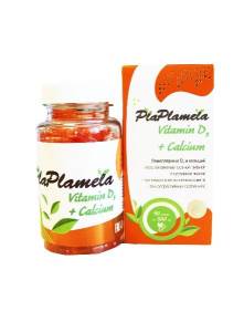 PlaPlamela витамин D3 + Кальций Сашера-мед №90