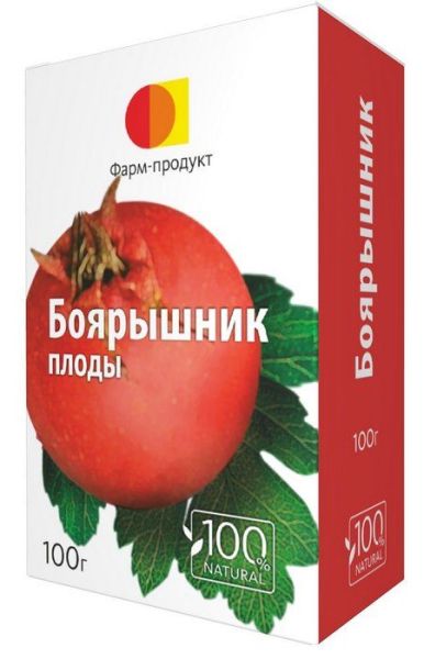 Боярышник плоды Фарм-продукт 100 гр фотография